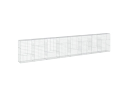 Gabion Basket, Gabion Baskets Vidaxl Prateado Ferro (800 X 50 X 150 Cm)