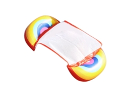 Cama de Água Flutuante Reclinável, Cama de Água Flutuante com Encosto, Rede, Arco, Íris AQUAFORGE