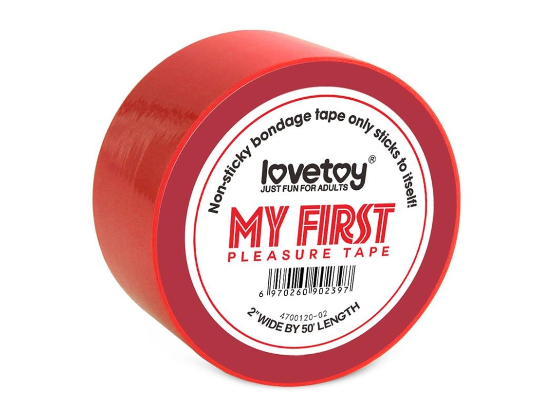 Fita Adesiva Antiaderente Vermelha LOVETOY