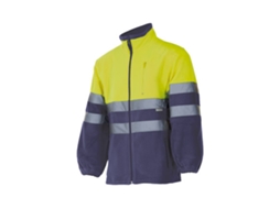 Chaqueta Polar Alta Visibilidad Bicolor