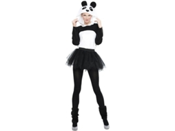 Fato de Mulher DISFRAZZES Panda Com Tutú (Tam: M/L)