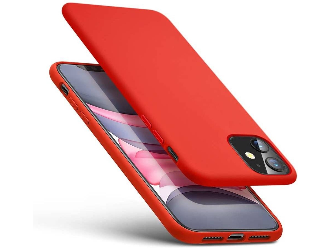 Capa iPhone 11 HONGWE. Vermelho