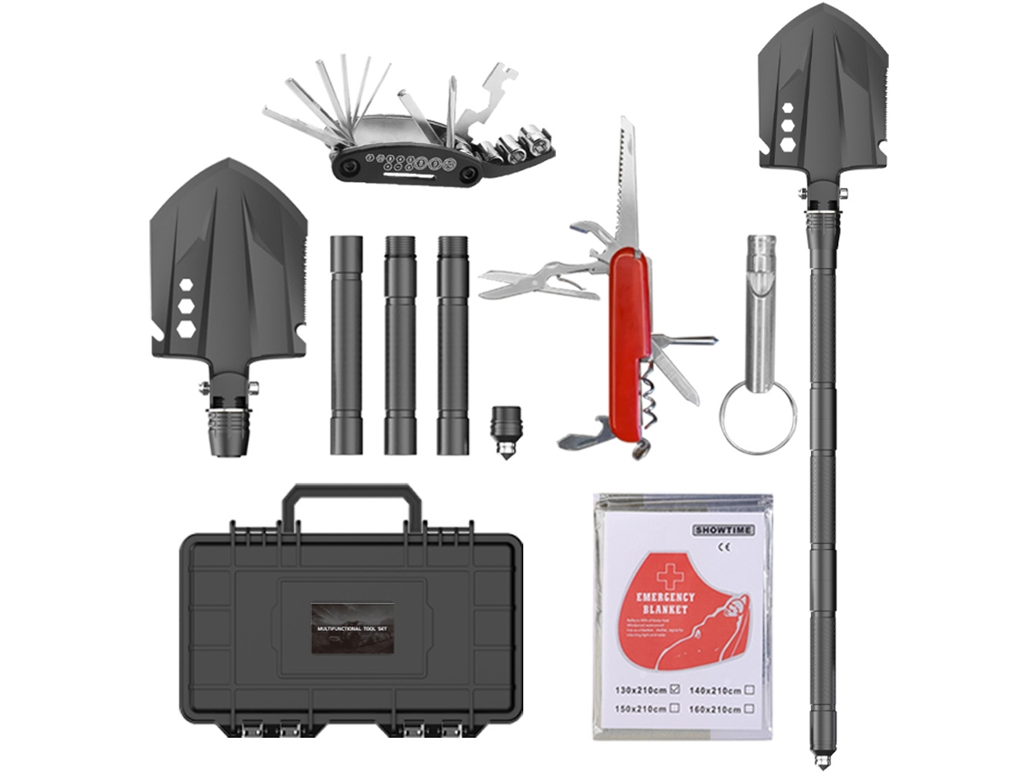 Kit Ferramentas Emergência Camping