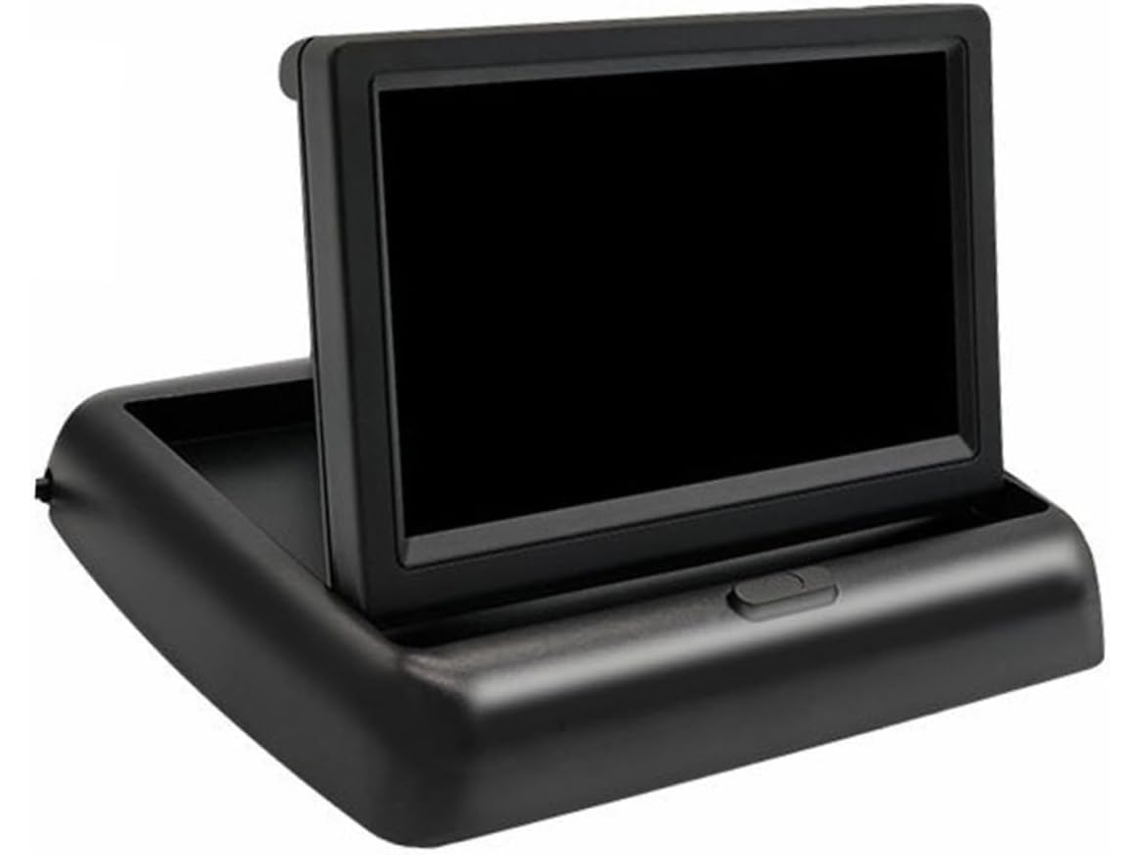 Monitor Portátil Para Bebê No Carro De 4,3 Polegadas Com Visor De Visão Traseira E Câmera De Ré.