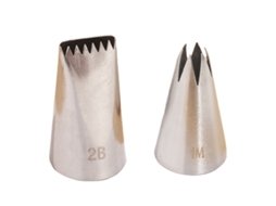 Bicos de Aço Inoxidável para Confeitar Grande Estrela Ferramentas para Decoração de Bolos RNEMITERY