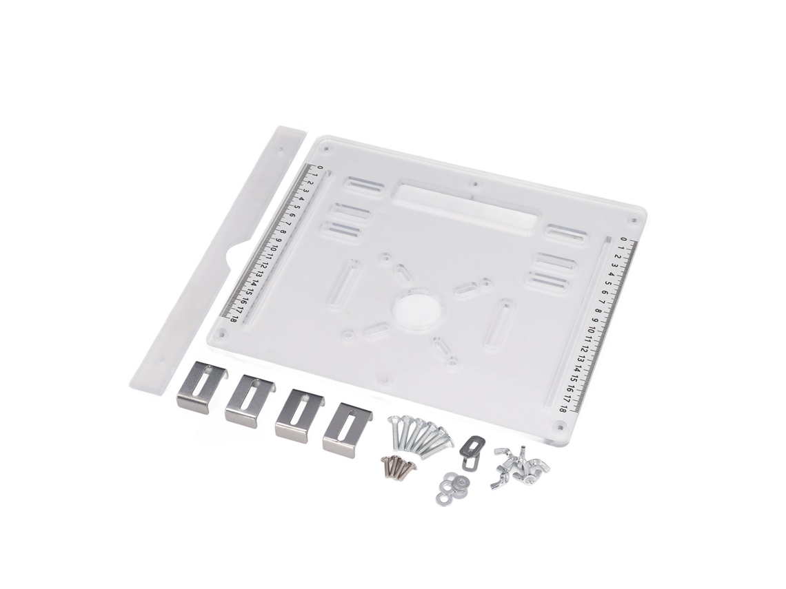 Placa Base Laxiscreed Para Máquina De Corte De Acrílico Com Inversão E Fresagem Em Madeira