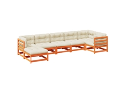 Garden Sofa Set, Garden Sofa Sets Vidaxl Marrom Madeira De Pinho (n/a)