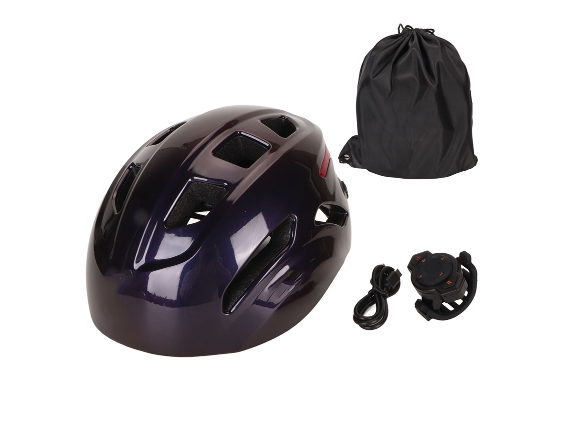 Capacete de Ciclismo Bluetooth com Lanterna Traseira e Intercom para Múltiplas Pessoas