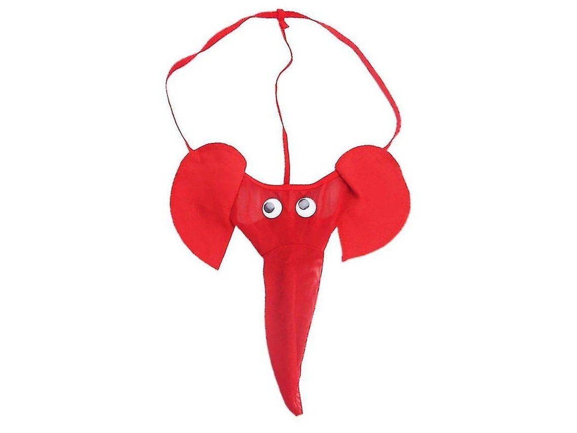 2026 calzoncillos Thong G string Novelty Elefante para Hombre de Poliéster Multicolor