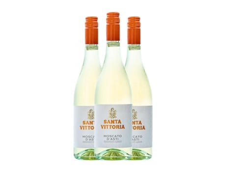 Vinho branco CASTELLO DI SANTA VITTORIA Mascate Branco Doce Moscato d'Asti (0.75 L - 3 Unidades)