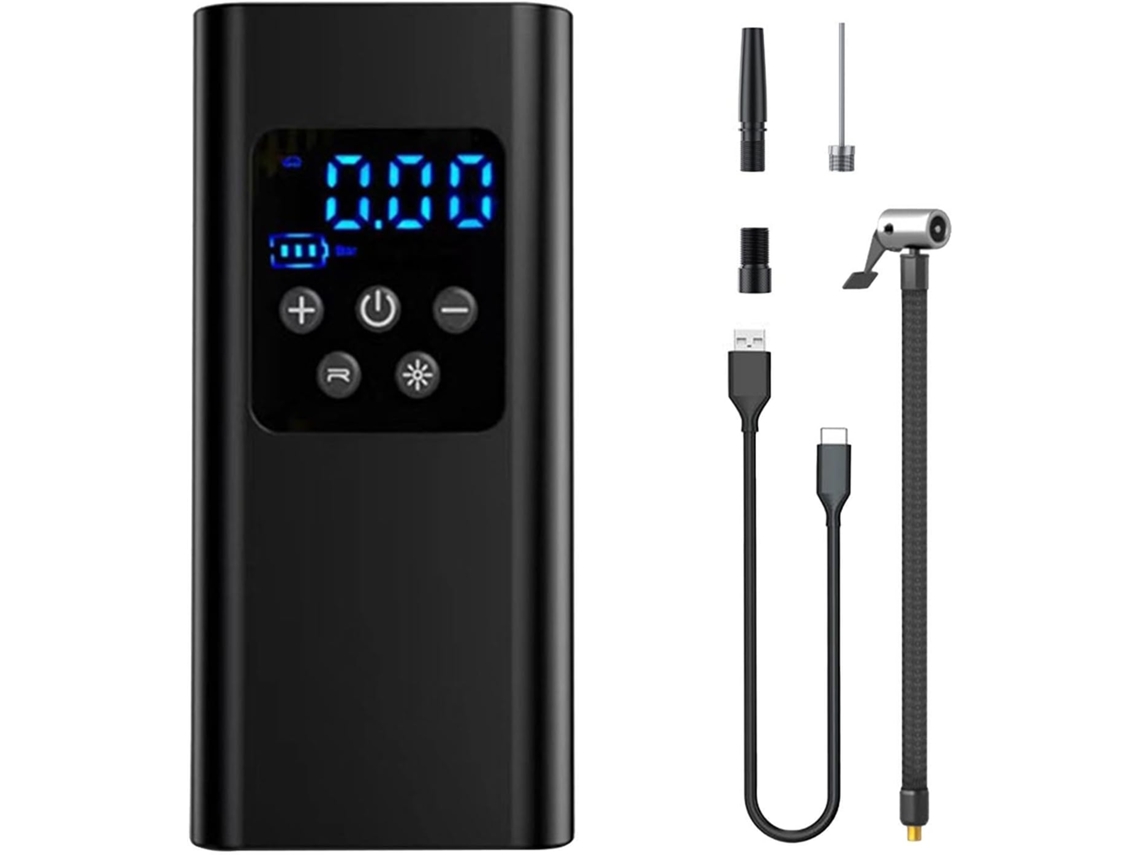 Compressor De Ar Portátil, Inflador De Pneus