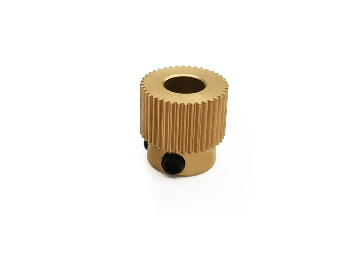 Polia De Extrusora De Latão 40 Dentes 5mm Bore Compatível Com Impressora 3d Creality Ender3/3s/v2/5 Cr10/10s/v2