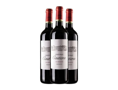 Vinho CHÂTEAU CASTERA Cru Bourgeois Bordeaux (0.75 L - 3 Unidades)