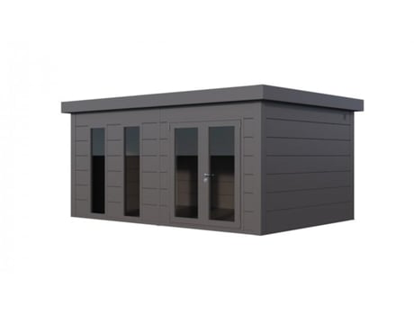 Abrigo De Jardim Metálico Nh11 Iluminado | Antracite | 538 X 358 Novo Habitat