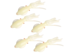 Isca Artificial Lula Luminosa 17cm 5unidades