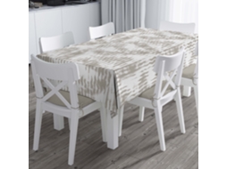 Toalha de Mesa em Tecido Estampado e Resistente a Manchas Toalha de Mesa para Interior e Exterior Medidas 140X250Waves Stone SANDAL