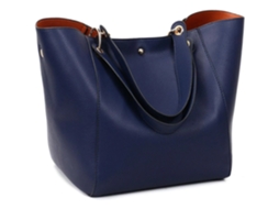 Lurelia Bolsa Tote Feminina Em Couro Sintético Grande Capacidade Design Moderno Para Viagem, Trabalho E Uso Diário