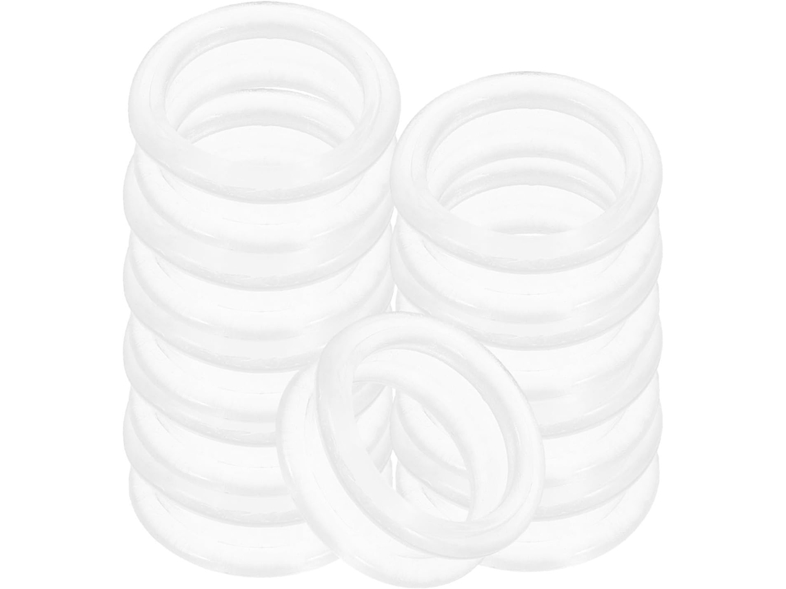 Protetores de dedo de silicone antiderrapantes, confortáveis, pacote com 10 unidades.