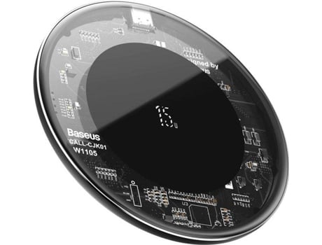 Base de Carregamento Wireless BESTBIRO LRWXCA01582 (15W - Transparente)