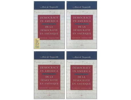 Livro Democracy in America 4-Volume Set de Alexis de Tocqueville (Inglês - Capa Dura)