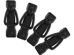 Conjunto De 4 Puxadores Villcase Em Liga Zinco Com Acabamento Resistente A Riscos, Fácil Instalação, Estilo Retrô