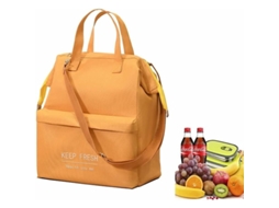 Lurelia Bolsa Térmica Para Almoço Isolado Portátil Laranja