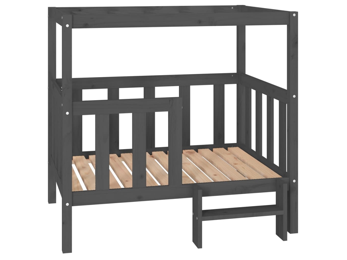 Cama para cães VIDAXL Cinzeto Pine Wood (105,5x83,5x100cm)
