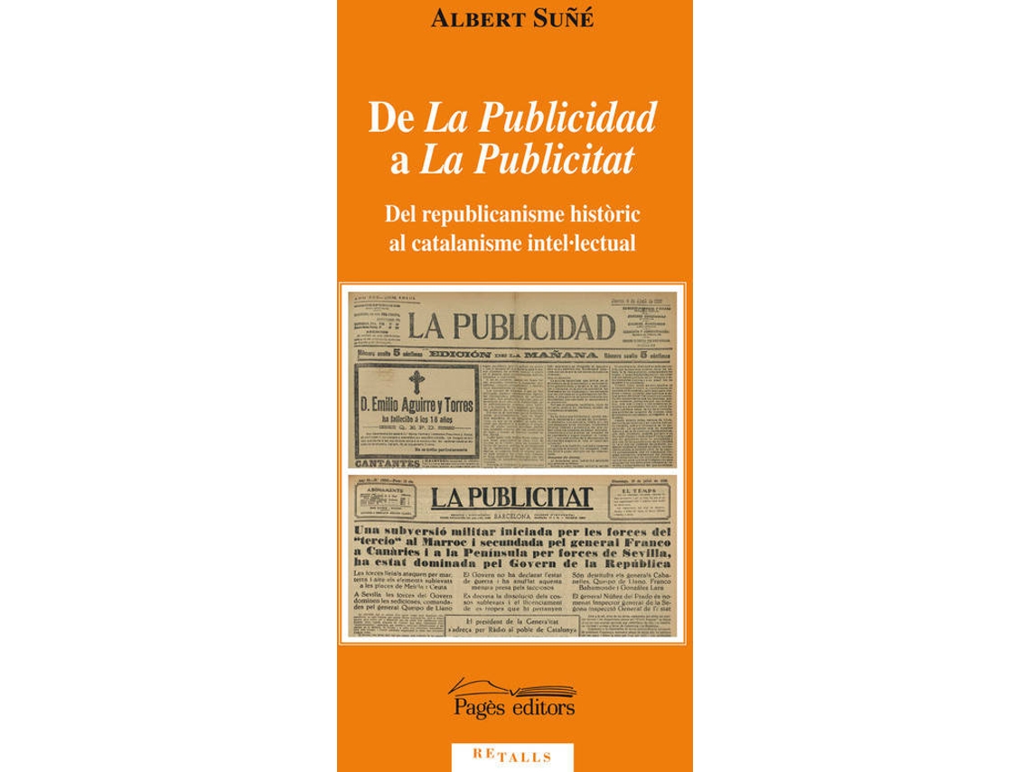 Livro De La Publicidad A La Publicitat de Albert Suñé