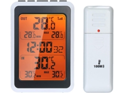 Termômetro Sem Fio Irfora Para Ambientes Internos E Externos, Monitor Digital De Temperatura Ambiente, Alcance