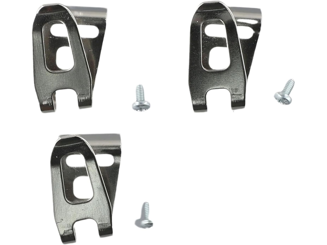 Conjunto De 3 Ganchos Fixação Para Cinto, Compatíveis Com Furadeiras