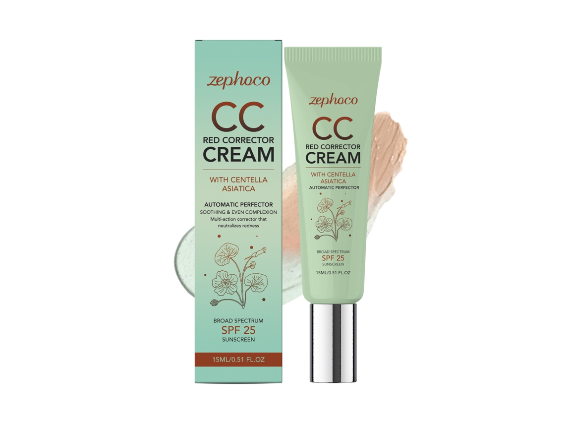 Creme Cc Pele Verde Mudança Temperatura