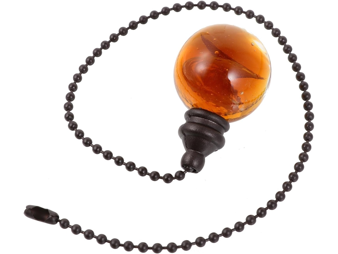 Corrente De Vidro Retrô Para Luminária Pendente Com Acabamento