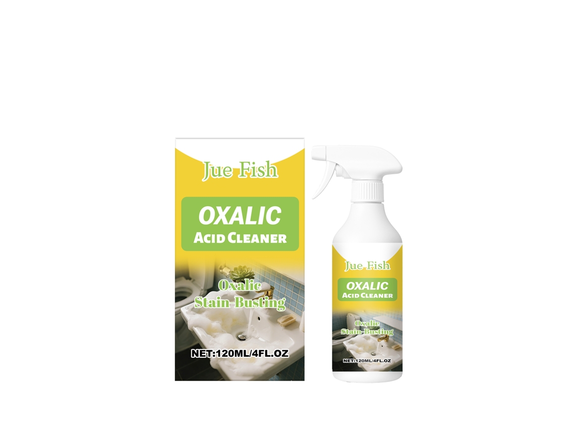 Limpador Eficiente de Ácido Oxálico Prático