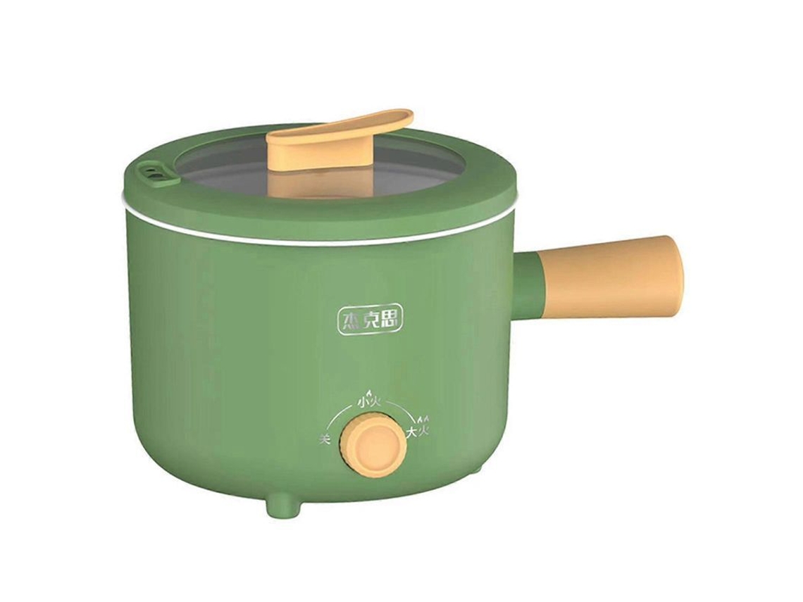 Panela Elétrica Mini Antiaderente para Dormitório Cozinhar Macarrão Stir Fry Carne Sopa Eugreen S/MARCA