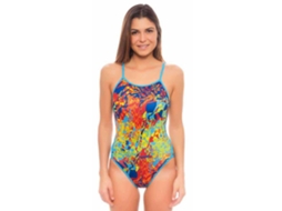 Fato de banho para Mulher TURBO Seasons Multicor para Natação (XL)