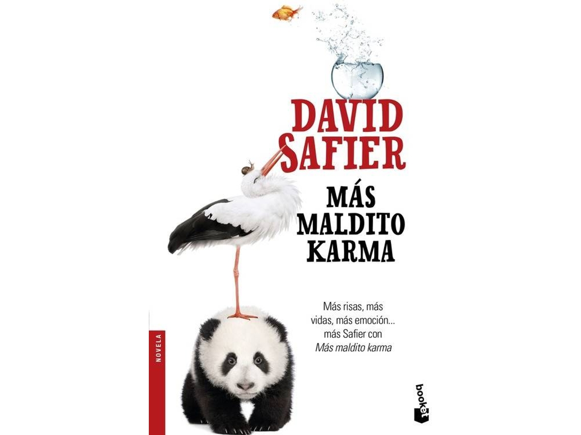 Livro Más Maldito Karma de David Safier (Espanhol)