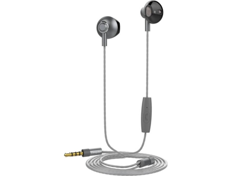 Auricular  Aço 3.5Mm M1B Cinza