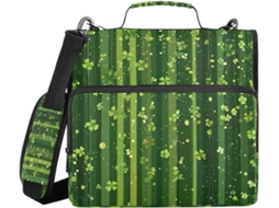 Organizador de Arquivos com 3 Argolas, 1,5 Polegadas, Altura de Ombro, Organizador Escolar Compatível com Diversas Mochilas Escolares E