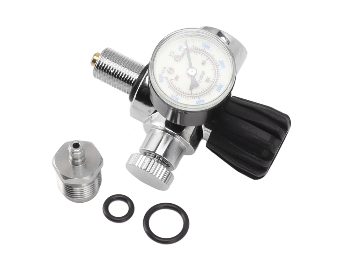 Manômetro Pressão Tanque Mergulho 6000psi 400bar