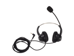 Aetheria fone de Ouvido Binaural H360d 2.5 com Microfone Hd para Call Center e Teleconferências Office