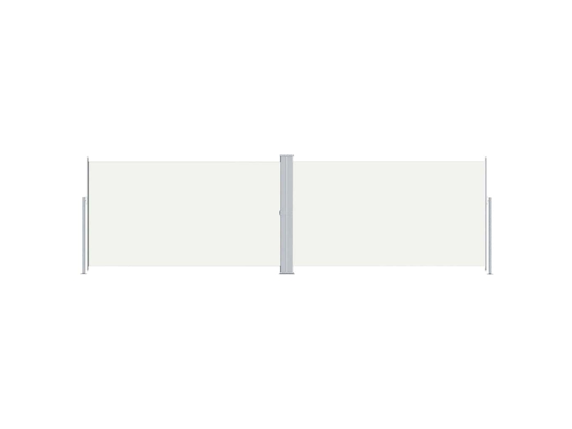 Side Awning, Side Awnings Vidaxl Creme Tecido (180 X 600 Cm)