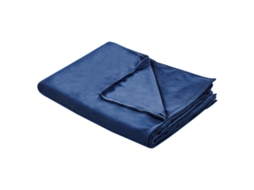 Funda De Manta Pesada Beliani Rhea De Poliéster Azul