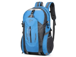 Mochila De Caminhada 40l Impermeável Leve Para Trilhas, Caminhadas Ao Ar Livre, Mochila De Viagem Para Homens Azulj