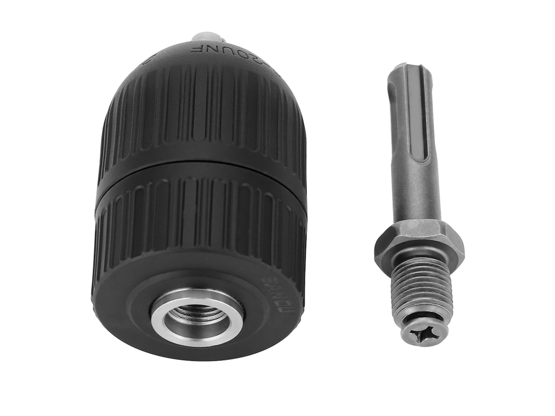 Conversor De Mandril Para Furadeira Sem Chave Com Adaptador Sds, Capacidade 2-13mm, Acessórios De Plástico
