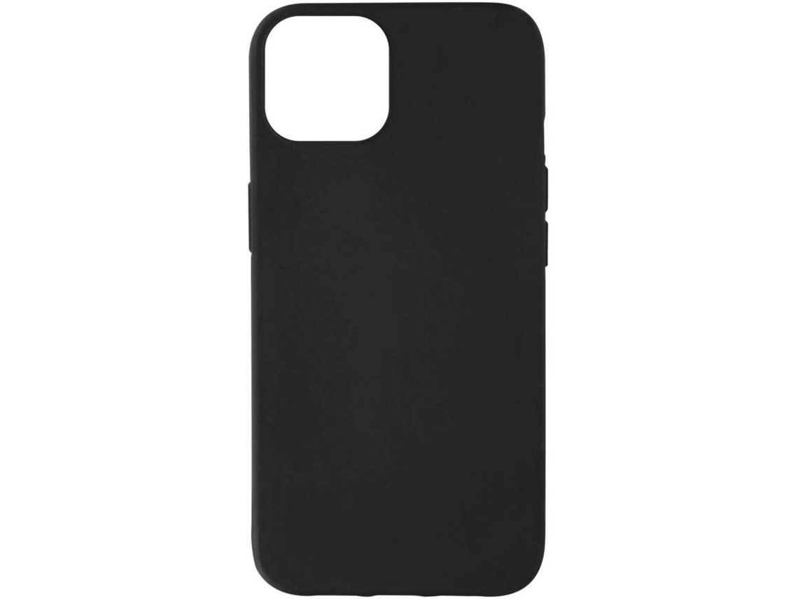 Capa iPhone 13 AVIZAR Resistente Silicone Fina Preto