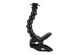 Action Camera Flexible Clamp Mount With Adjustable 8 Section Gooseneck Set Accessory LAXISCREED