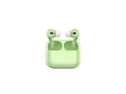 Auriculares Bluetooth True Wireless Macaron 5.0 com Caixa de Carregamento Verde