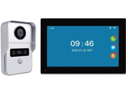 Campainha de Vídeo Wi fi com Tela de 10 Polegadas SFUSHOS
