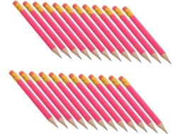 72 Miniaturas de Golfe Meio Hb com Borracha - Ideal para Escola, Escritório, Desenho e Sala de Aula - Prêmio