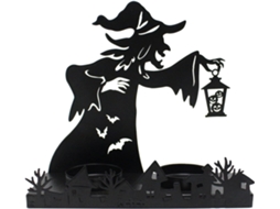 Decorações Assustadoras De Halloween, Castiçais De Bruxa, | Com